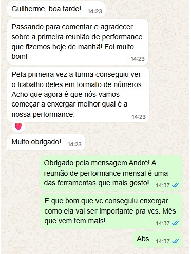 Depoimento de cliente