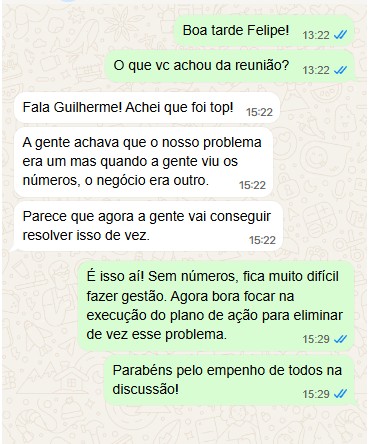 Depoimento de cliente