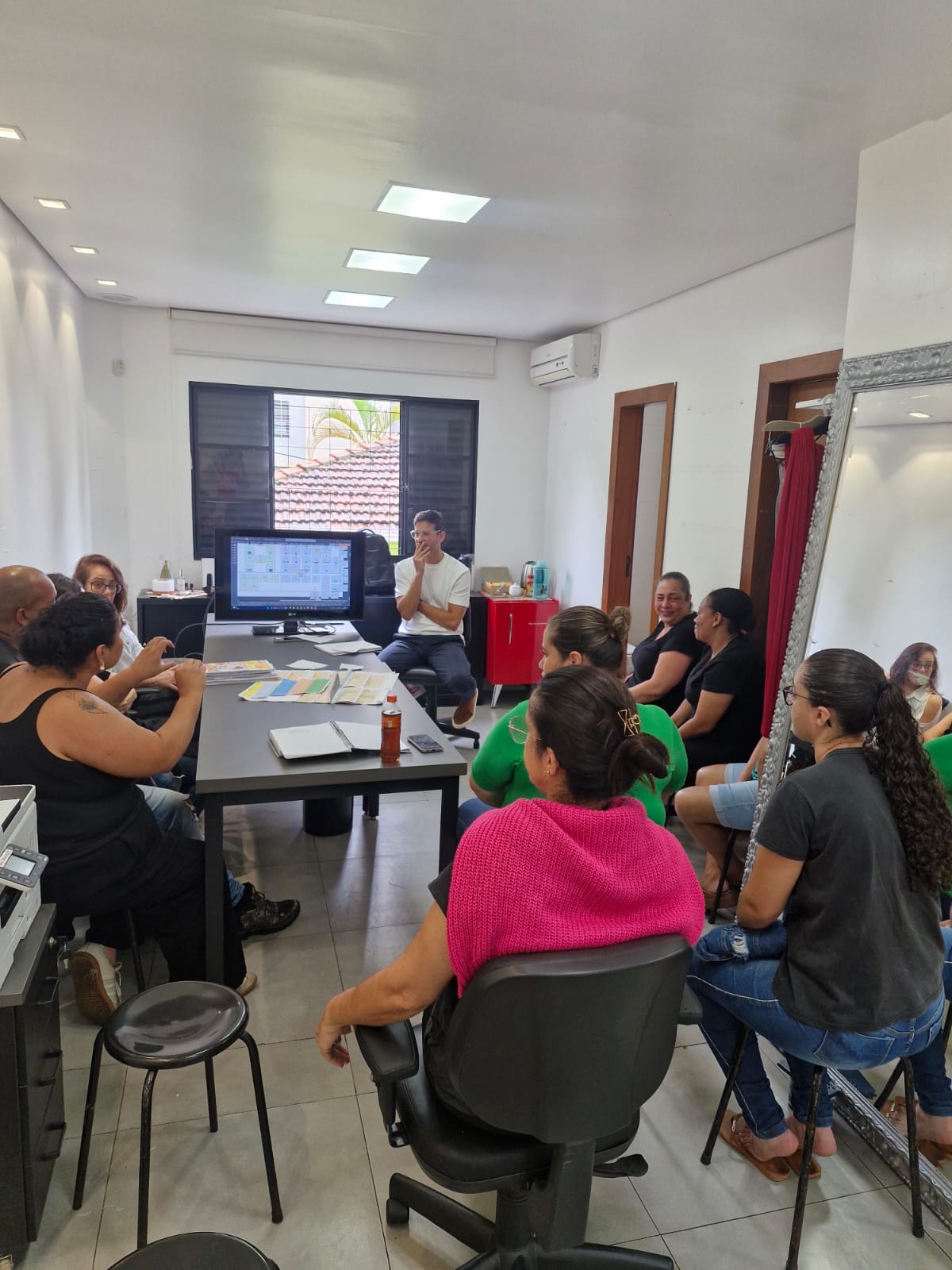 Guilherme Torres em sessão de consultoria