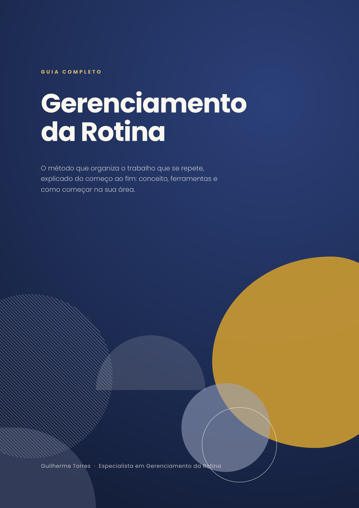 Capa do Guia Completo de Gerenciamento da Rotina